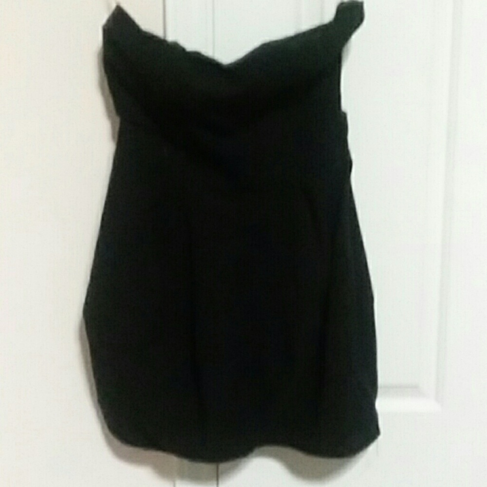 Strapless Little Black Dress